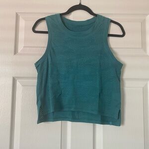 LULULEMON Teal Sleeveless Women's Top
